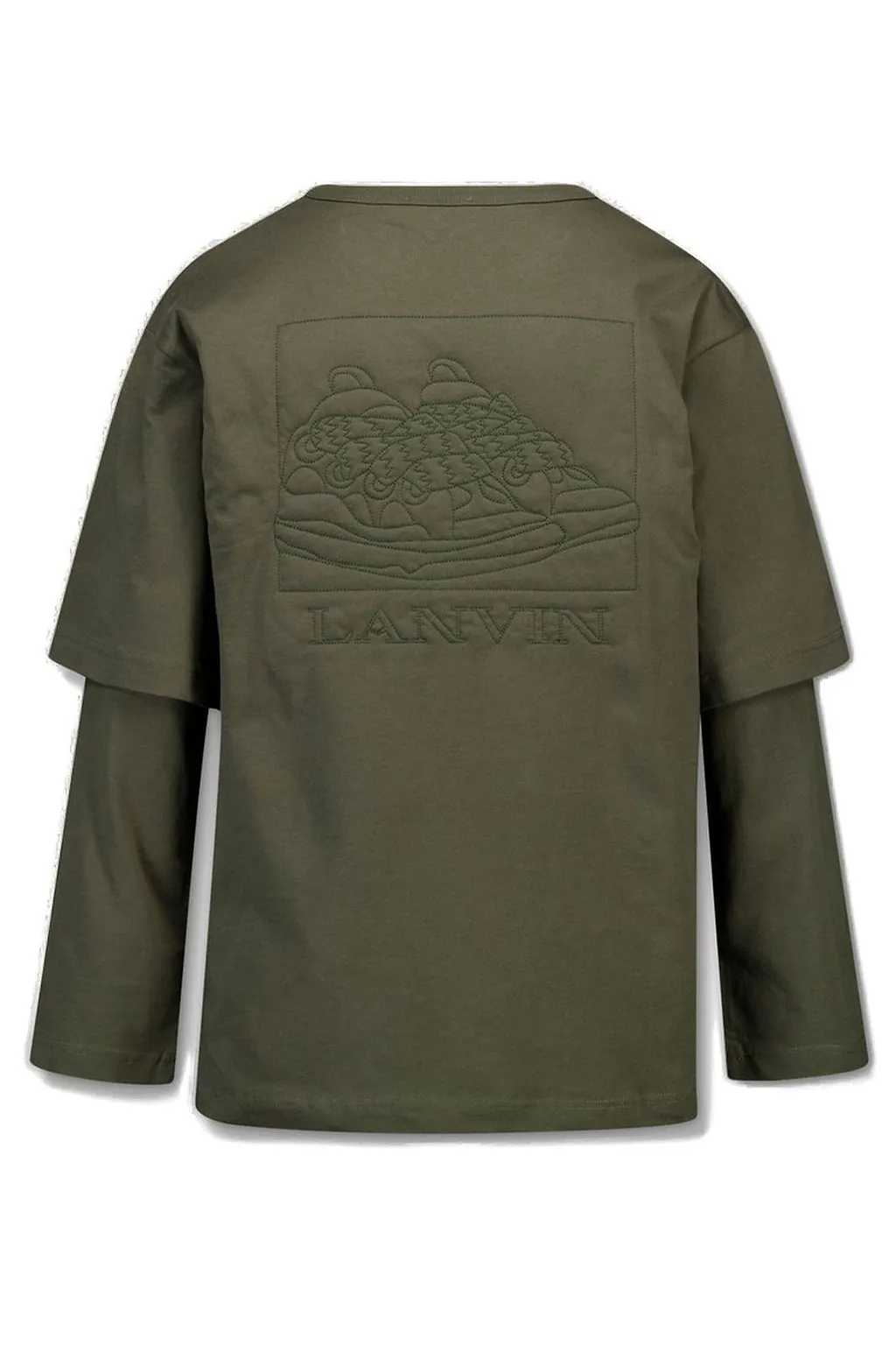 Lanvin Enfant Layered Crewneck T-Shirt