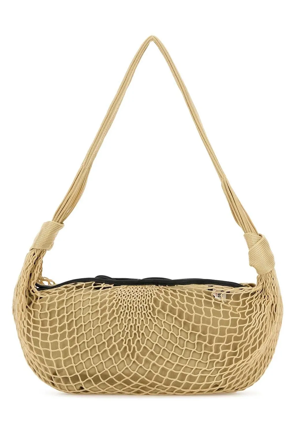 Croissant Bow Detail Shoulder Bag