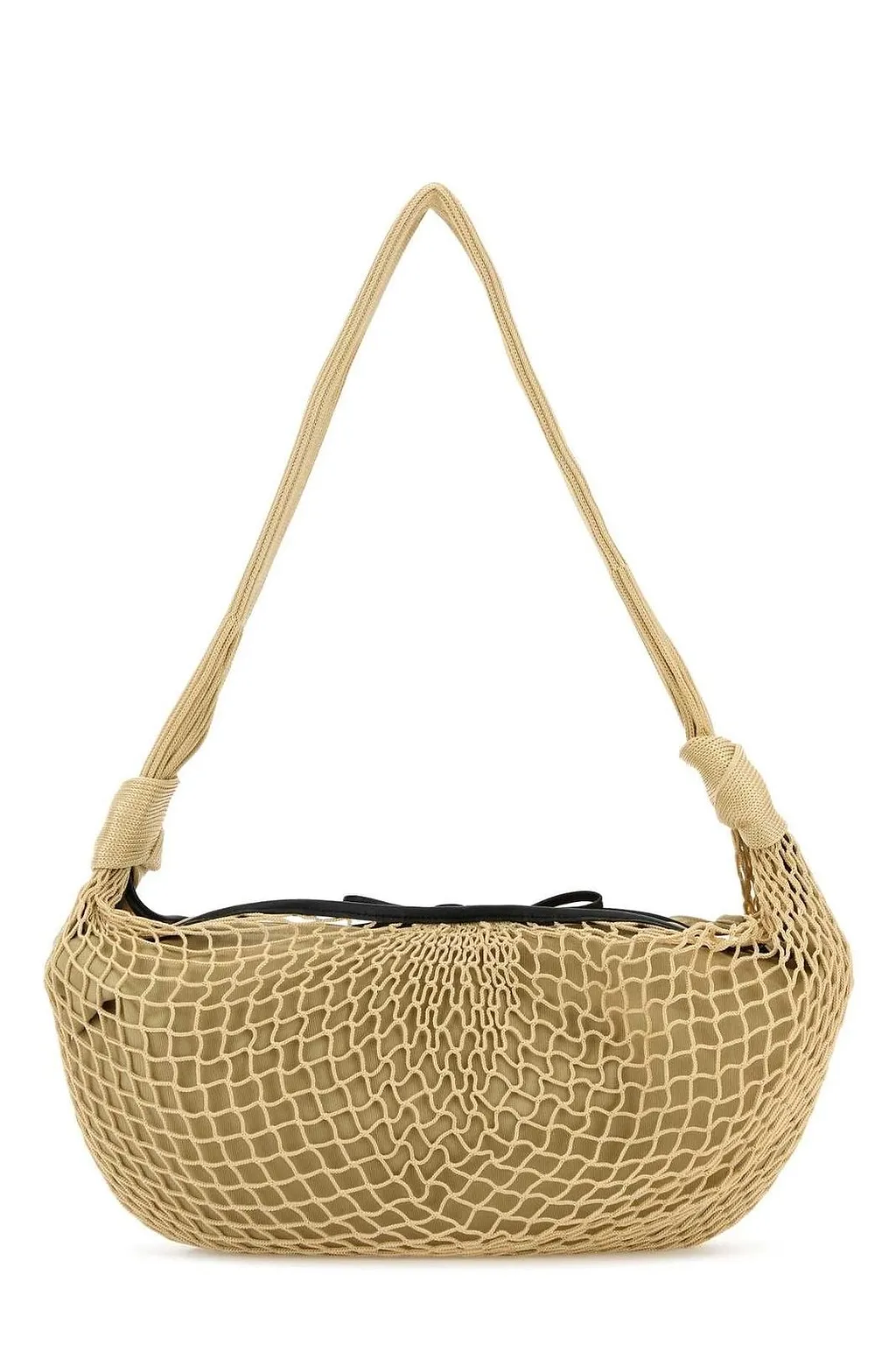 Croissant Bow Detail Shoulder Bag