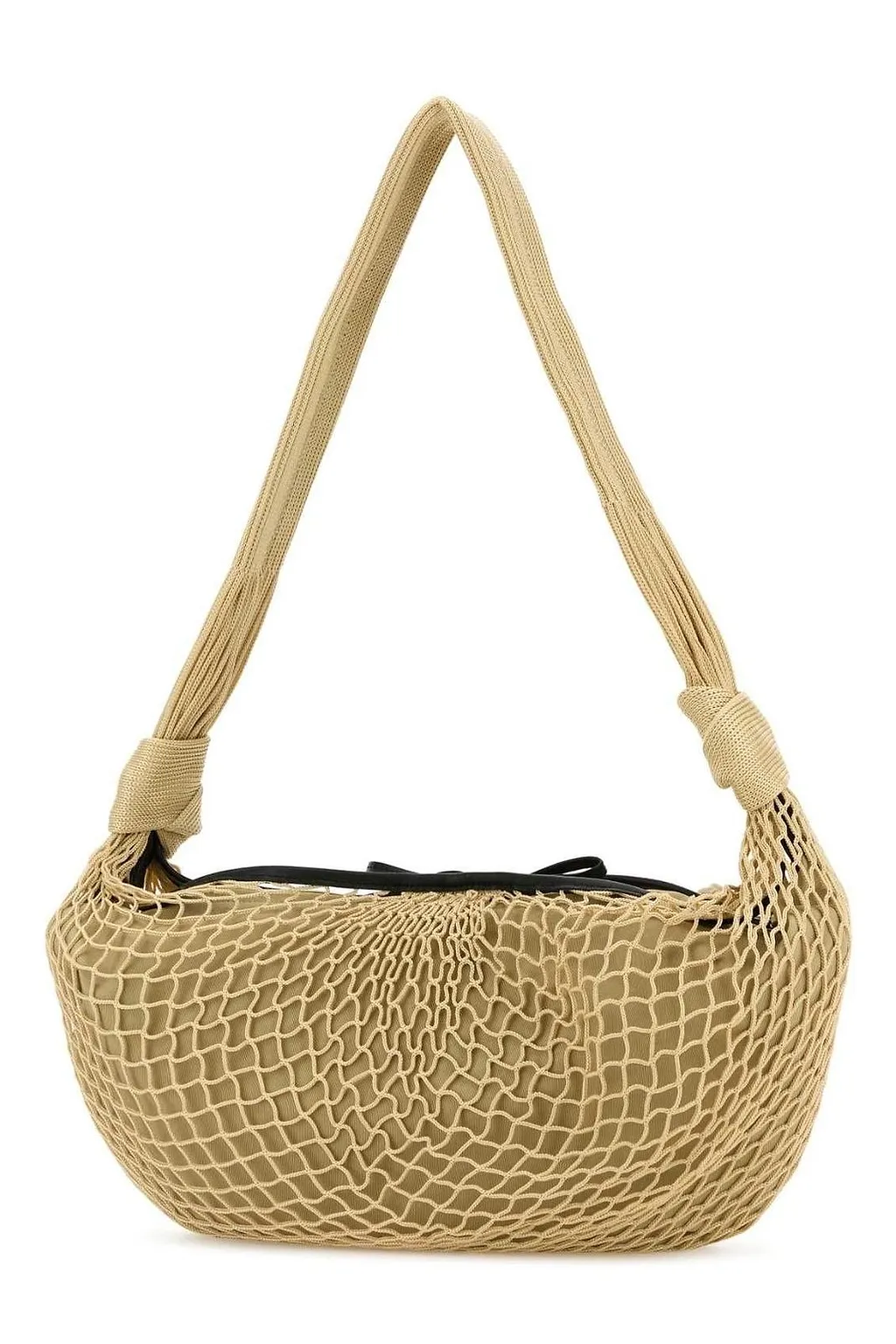 Croissant Bow Detail Shoulder Bag