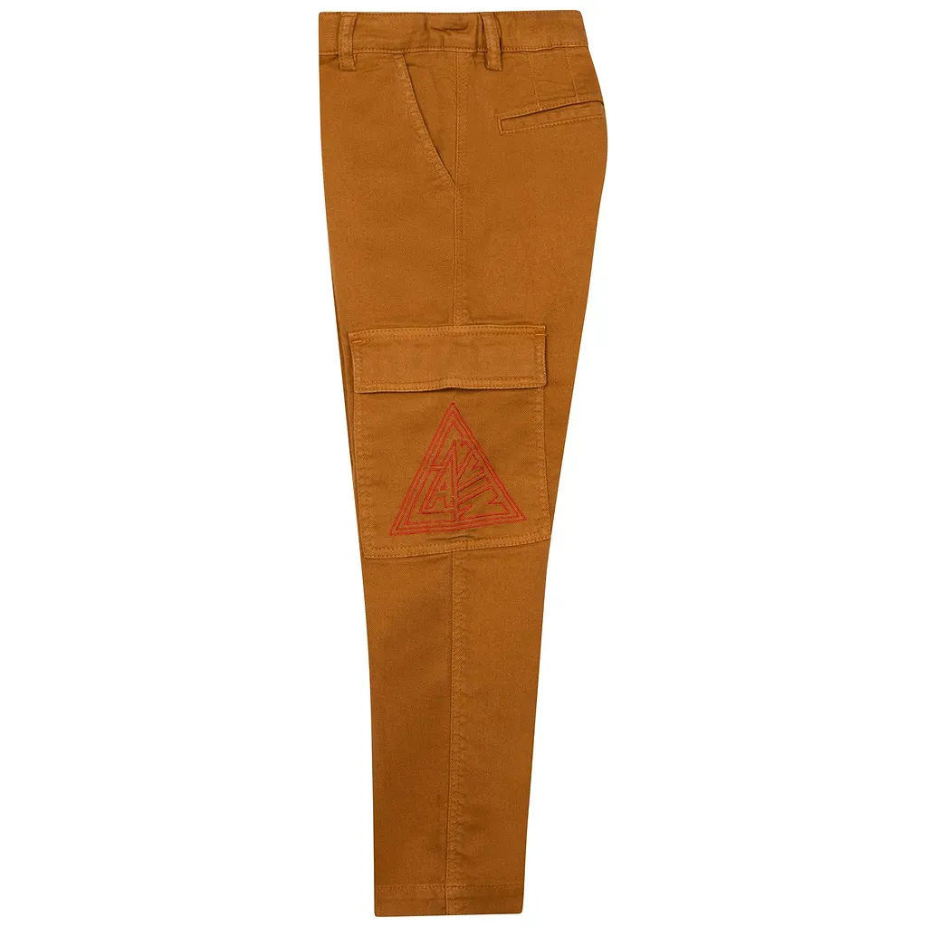 Lanvin Enfant Logo Detailed Cargo Pants
