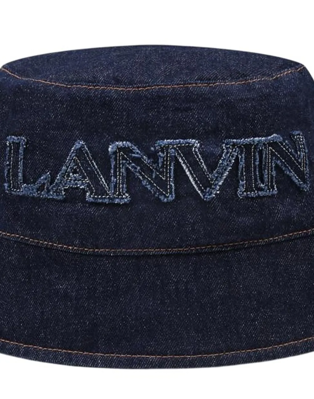 Logo-Appliqué Denim Bucket Hat