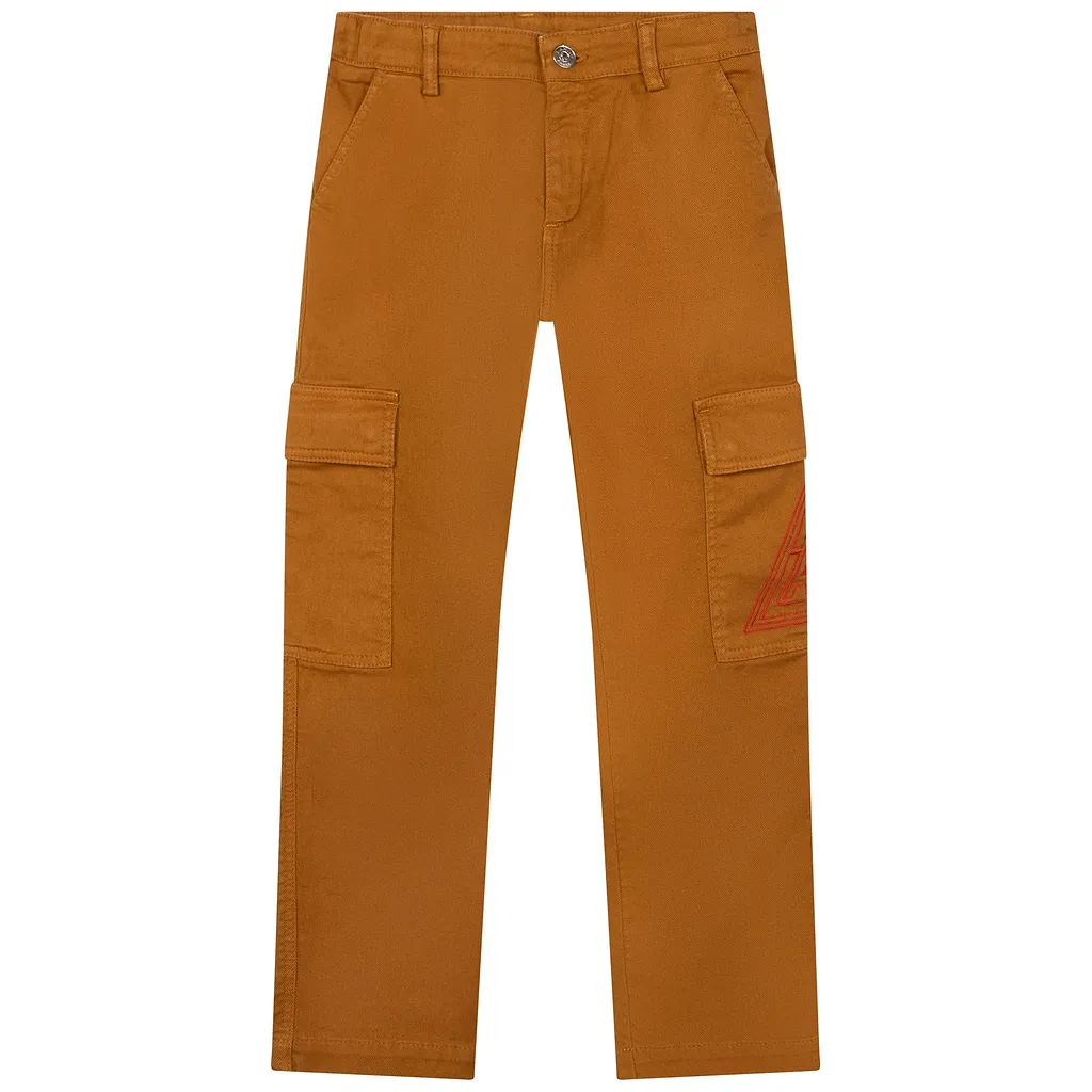 Lanvin Enfant Logo Detailed Cargo Pants