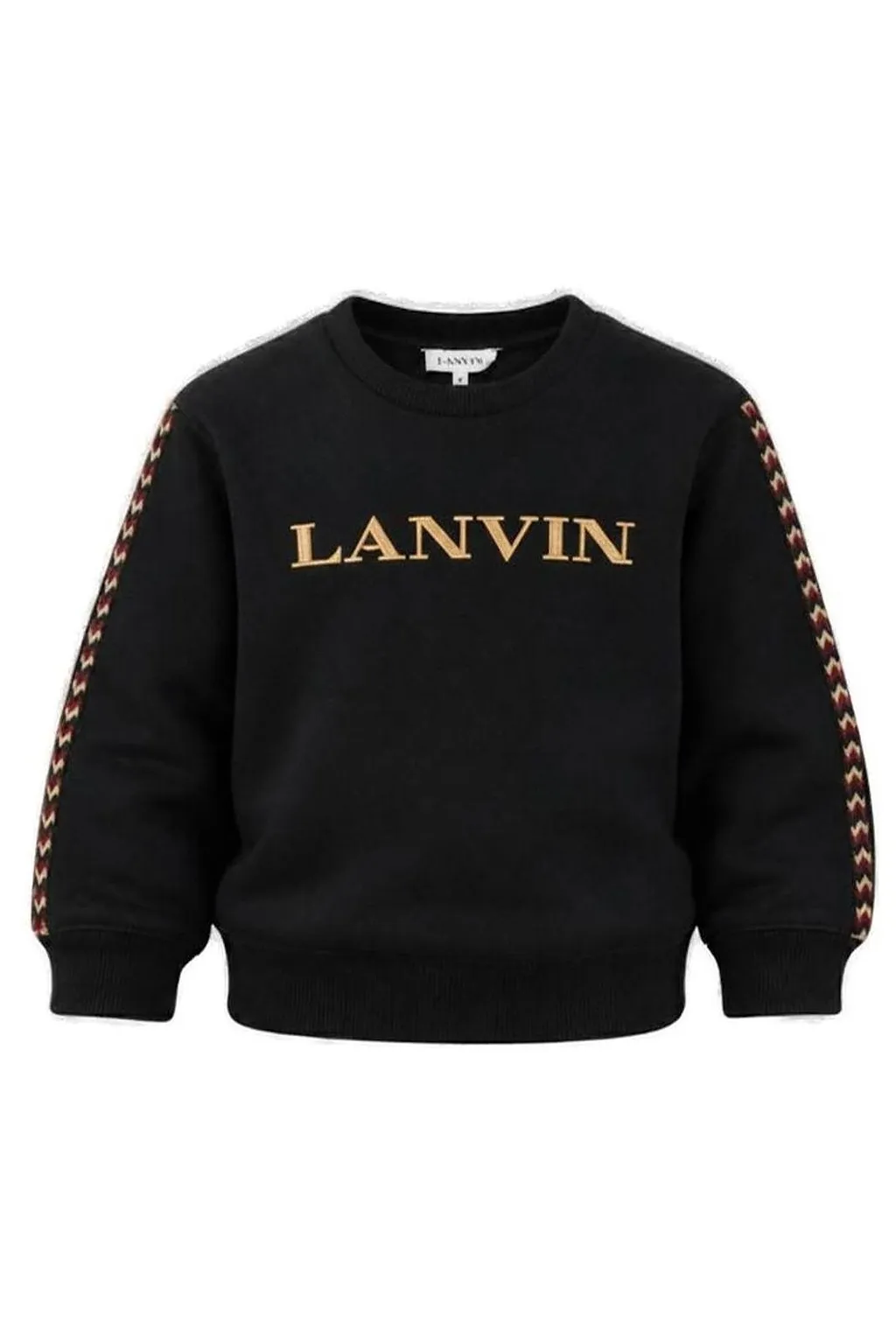 Lanvin Enfant Logo Embroidered Crewneck Sweatshirt