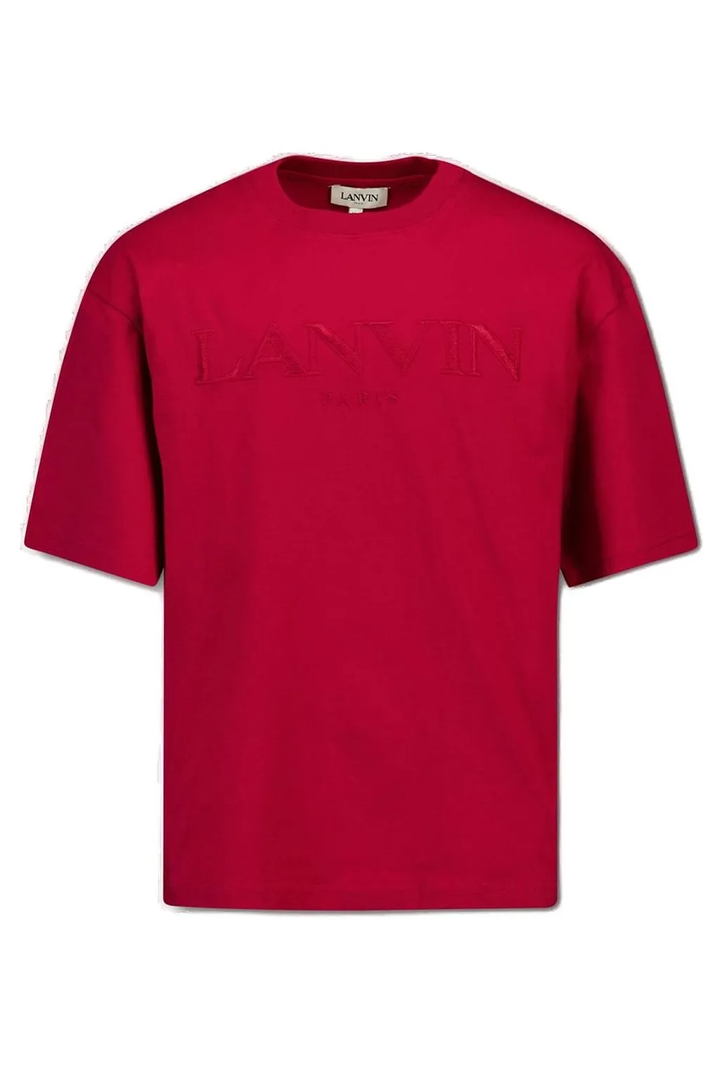 Lanvin Enfant Logo Embroidered Crewneck T-Shirt