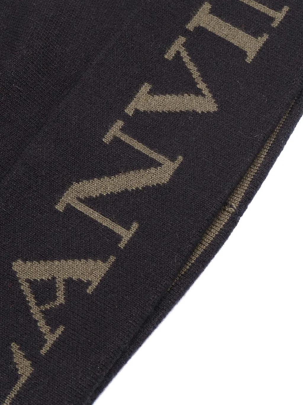 Lanvin Enfant Logo Intarsia Hat And Beanie