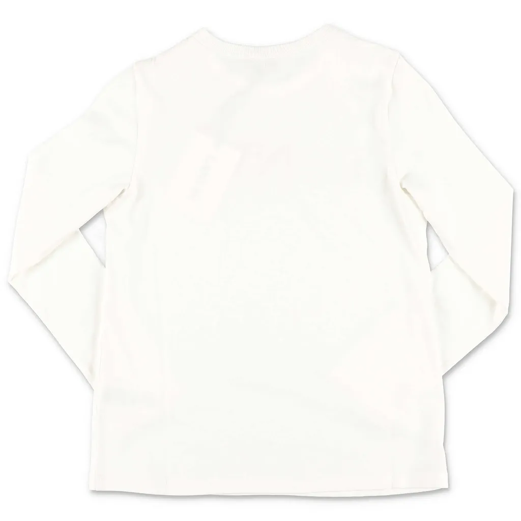 Lanvin Enfant Logo Print Crewneck T-Shirt