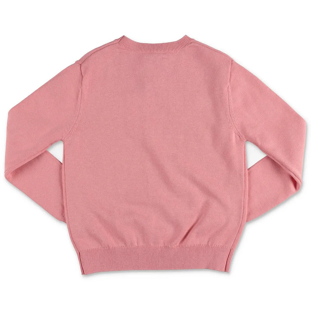 Lanvin Enfant Logo Printed Knitted Jumper