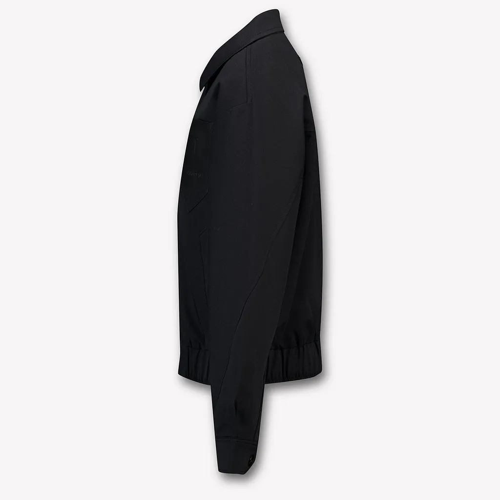 Lanvin Enfant Logo Patch Zip-Up Jacket