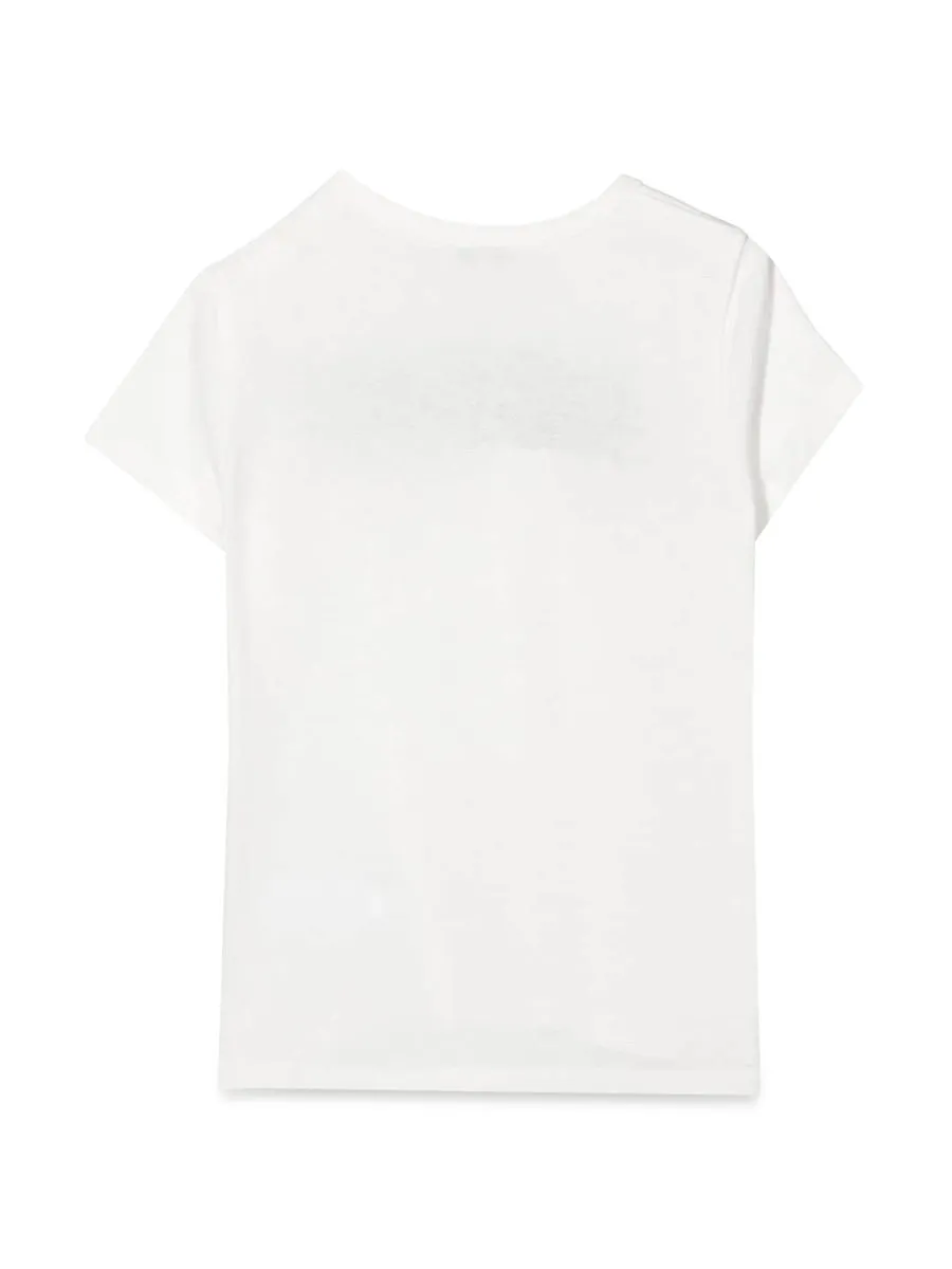 Lanvin Enfant Short Sleeve Logo T-Shirt