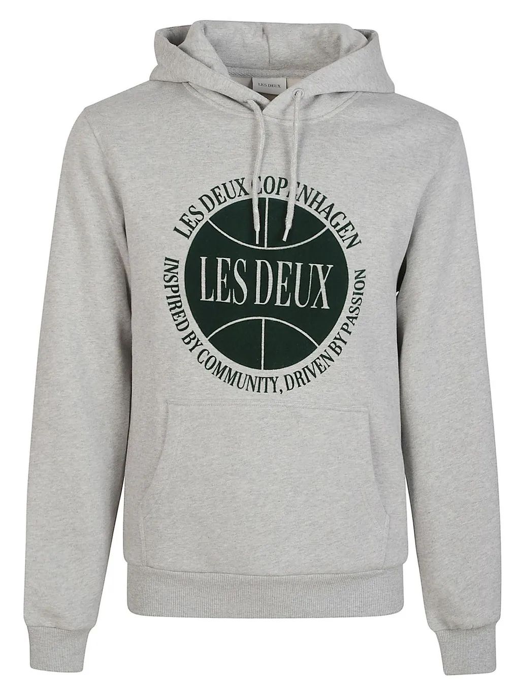 Les Deux Ben Basketball Logo Hoodie