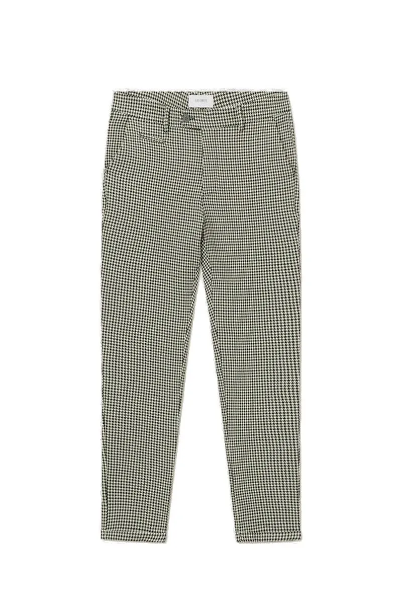 Les Deux Checked Straight-Leg Trousers
