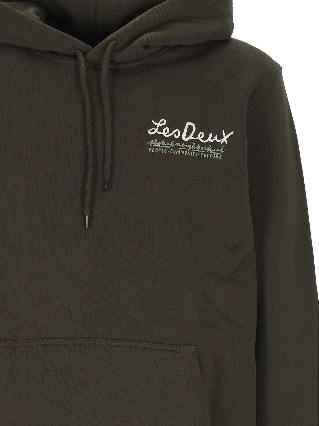 Les Deux Logo Printed Hoodie