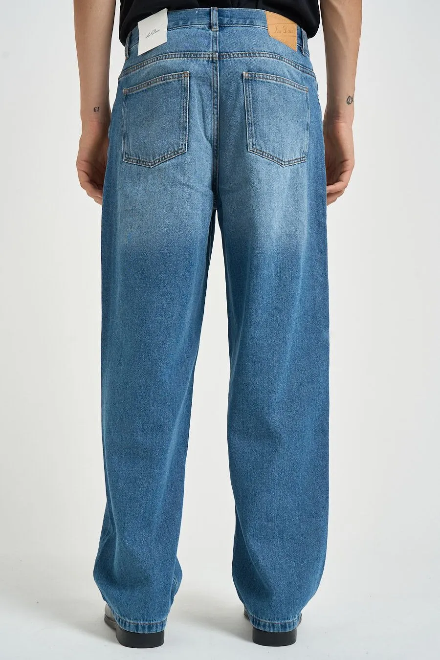 Les Deux Relaxed Wide-Leg Jeans
