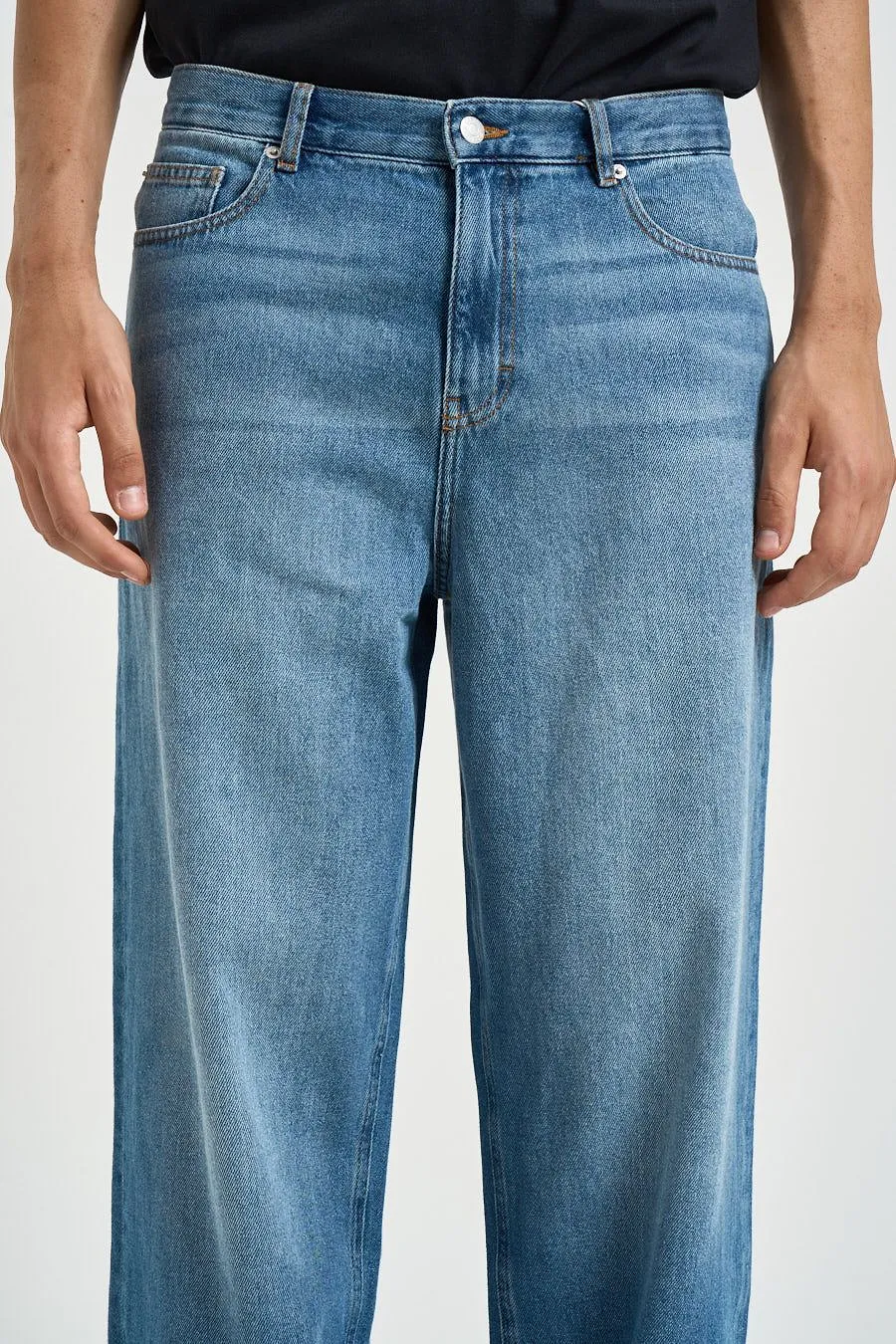Les Deux Relaxed Wide-Leg Jeans
