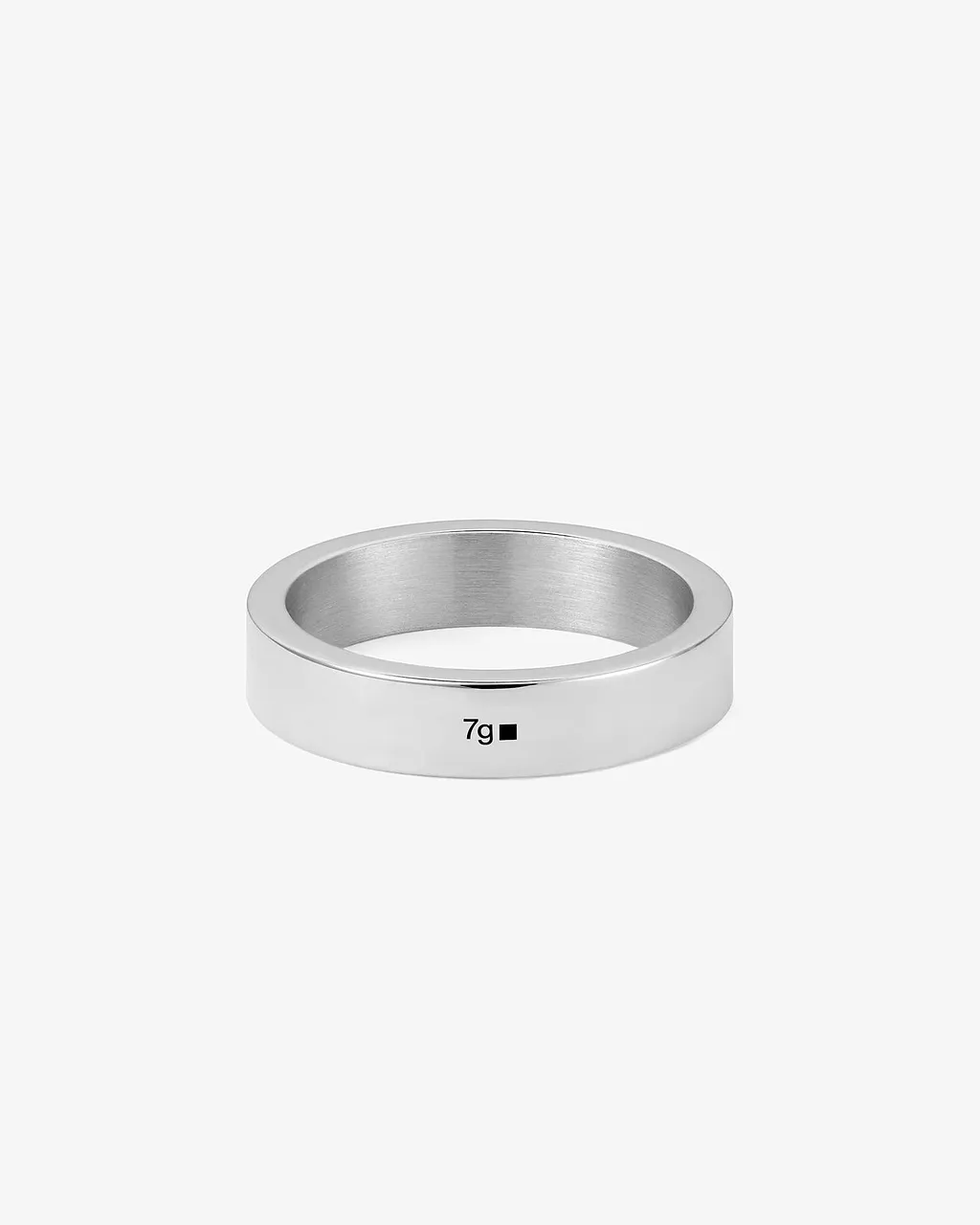 Le Gramme Polished Ribbon Ring