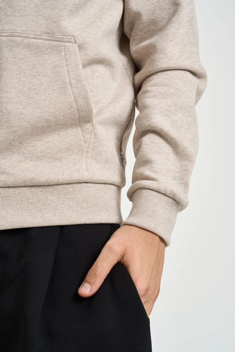 Les Deux Zip-Up Logo Hoodie