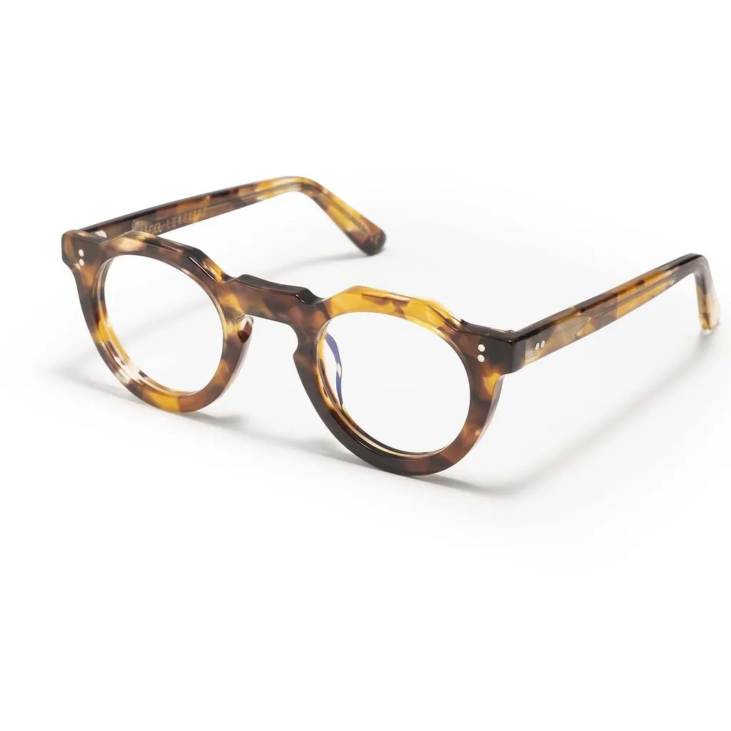 Lesca Pica Round Glasses And Frames