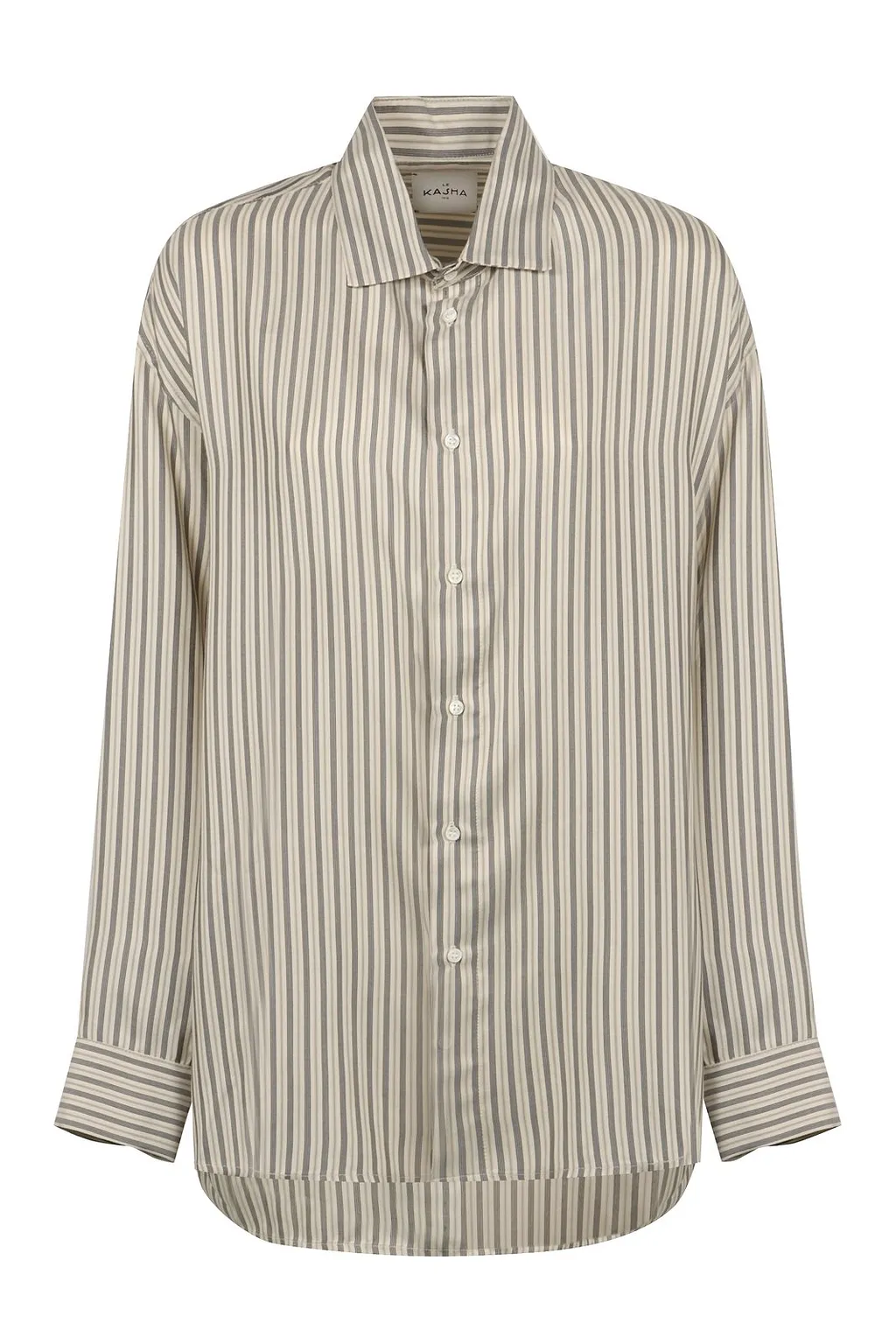 Le Kasha Striped Long-Sleeved Shirt