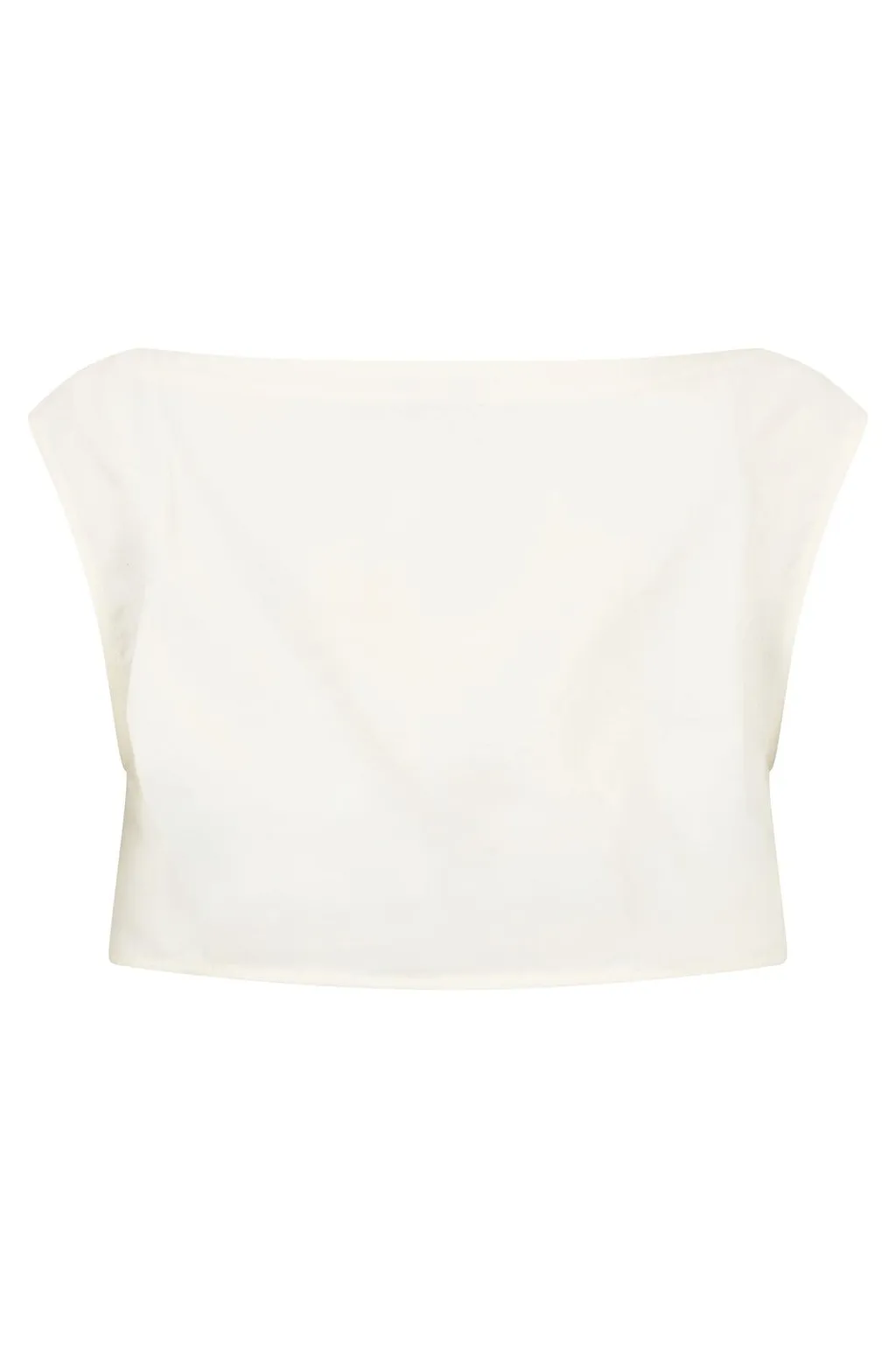 Tamra Buttoned Cropped Top