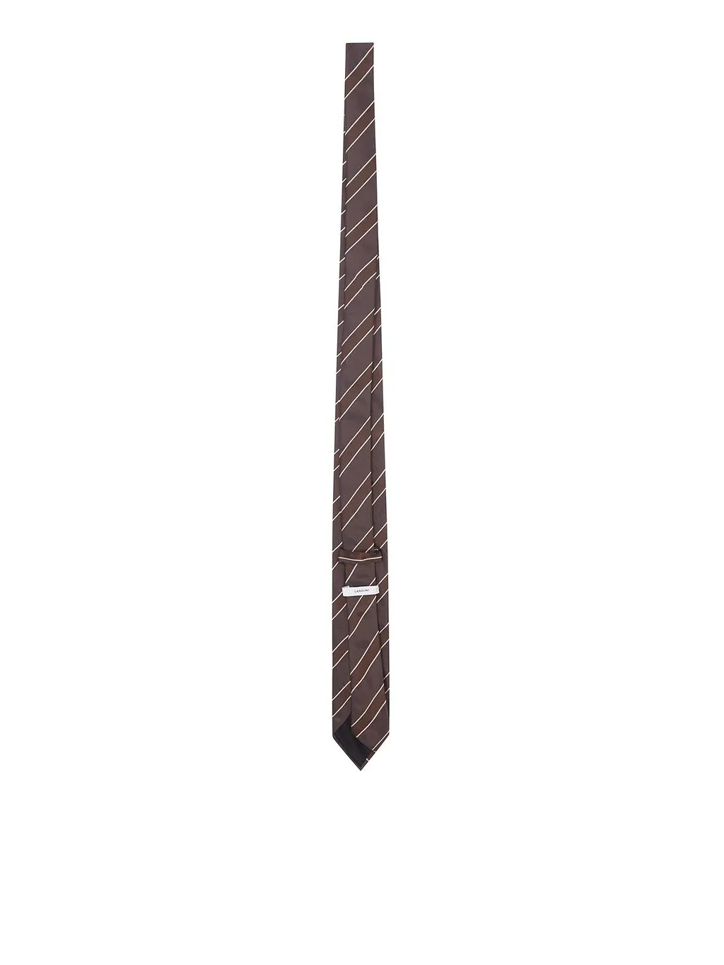 Striped Pointed Tip Tie