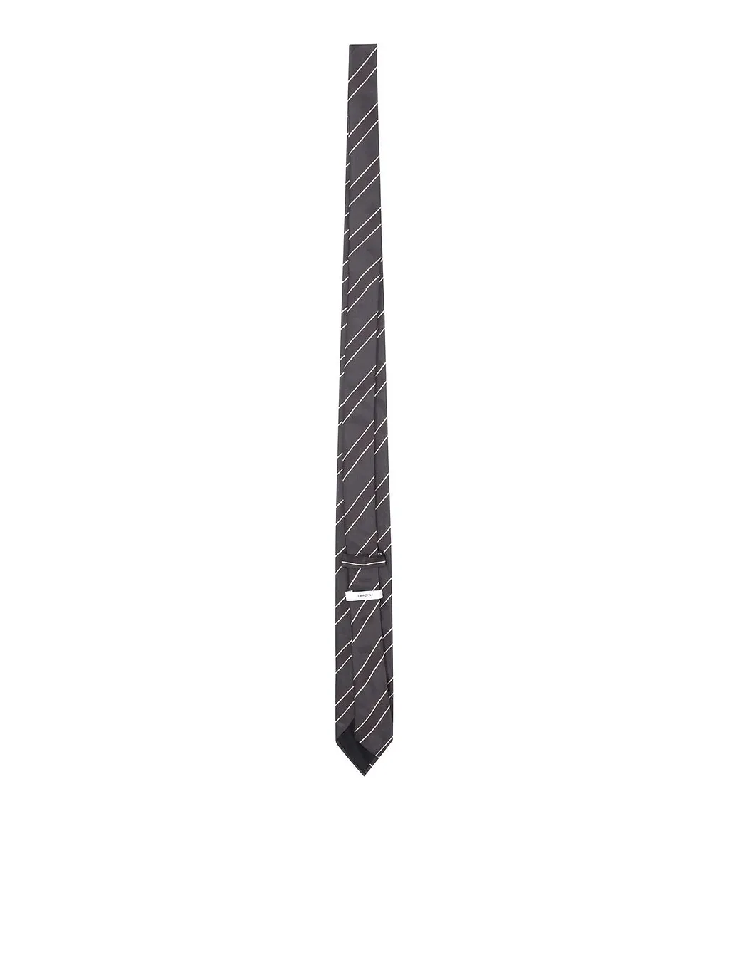 Striped Pointed Tip Tie