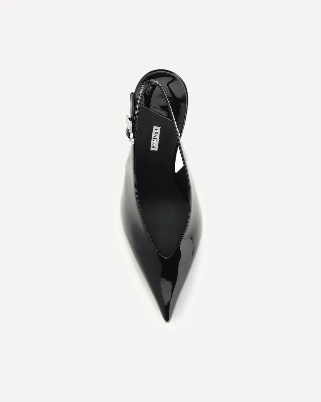 Le Silla Clivage Slingback Heeled Pumps