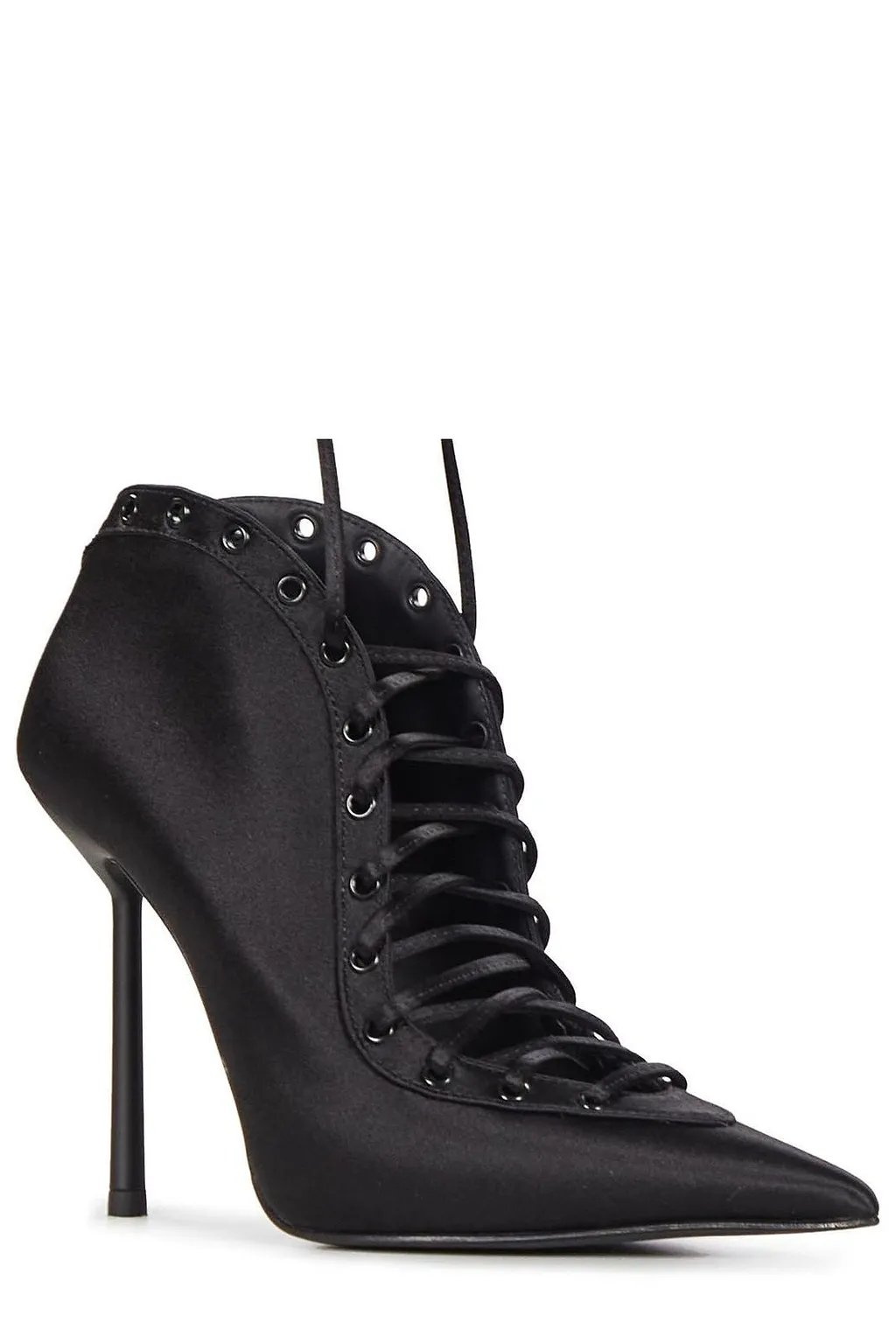 Le Silla Colette Pointed Toe Lace-Up Pumps