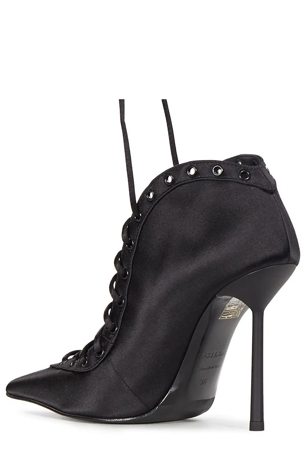 Le Silla Colette Pointed Toe Lace-Up Pumps