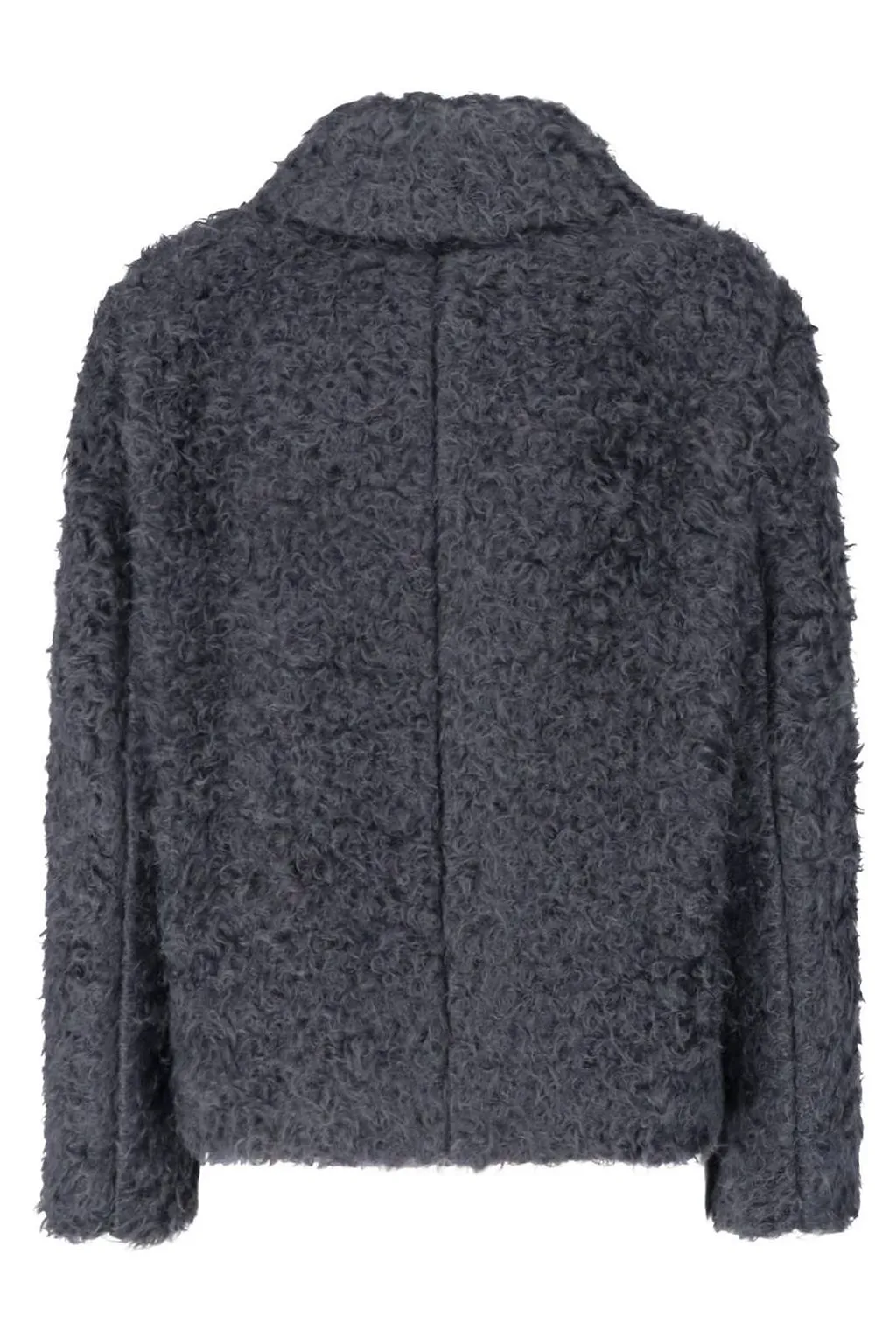 Lardini Textured Button-Front Jacket