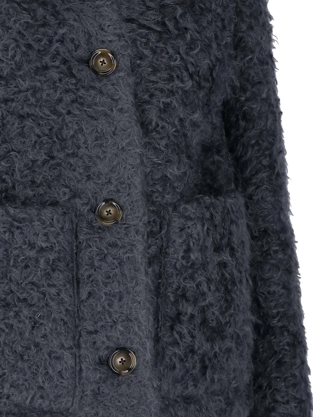 Lardini Textured Button-Front Jacket