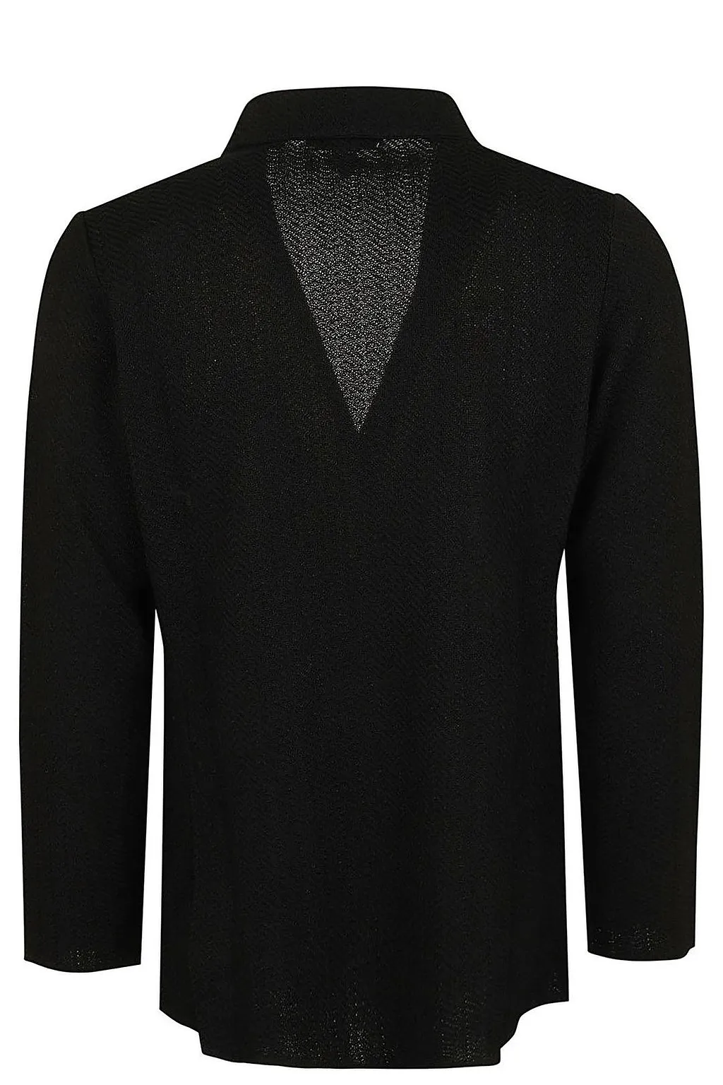 Lardini Textured Double-Breasted Knitted Jacket