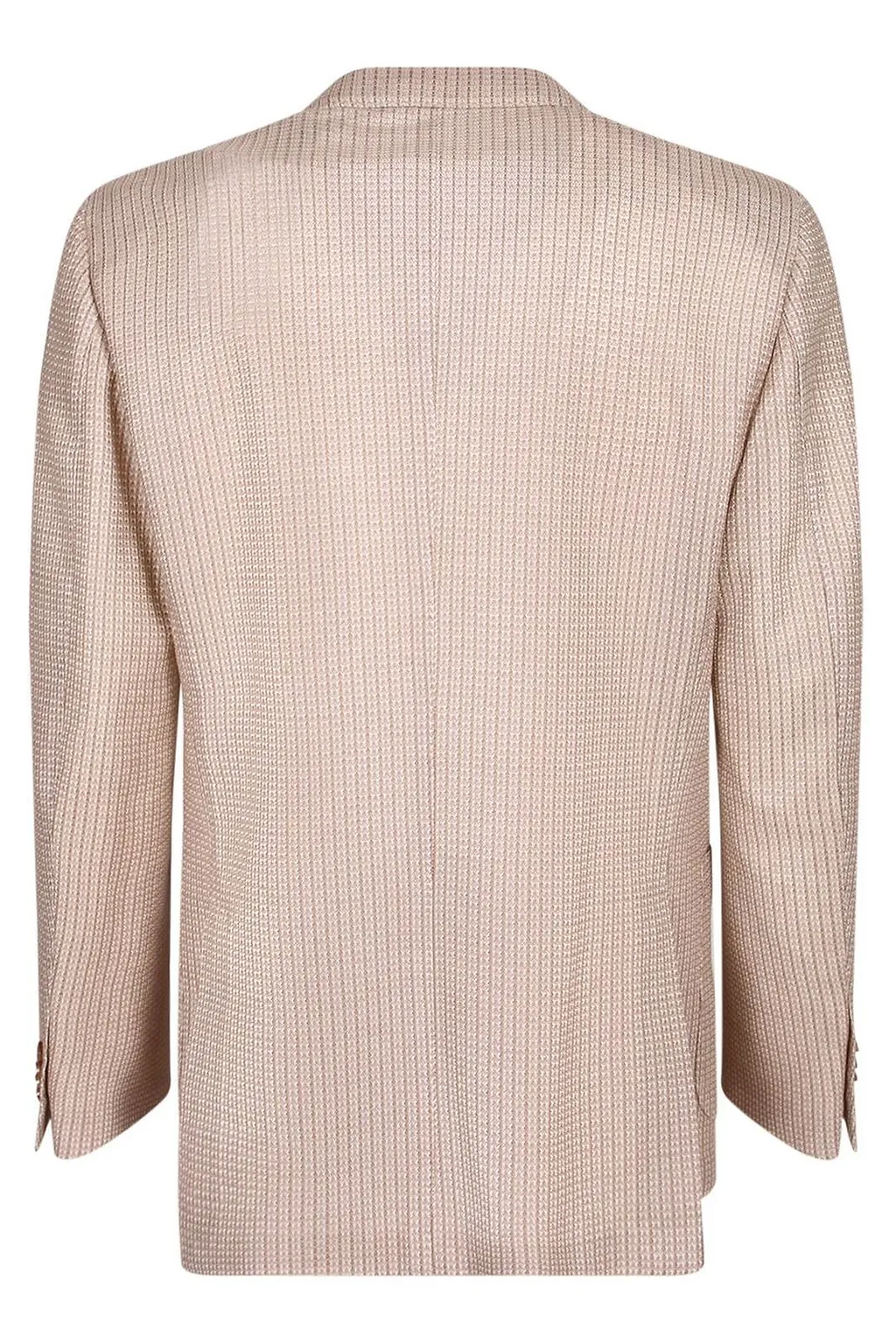 Lardini Textured Stripe Two-Button Blazer