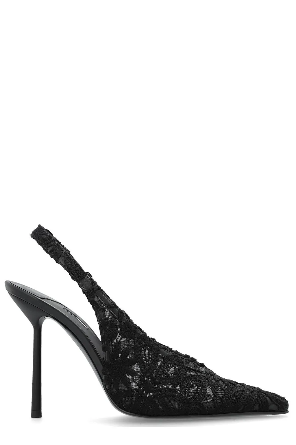 Le Silla Laced Slingback Pumps