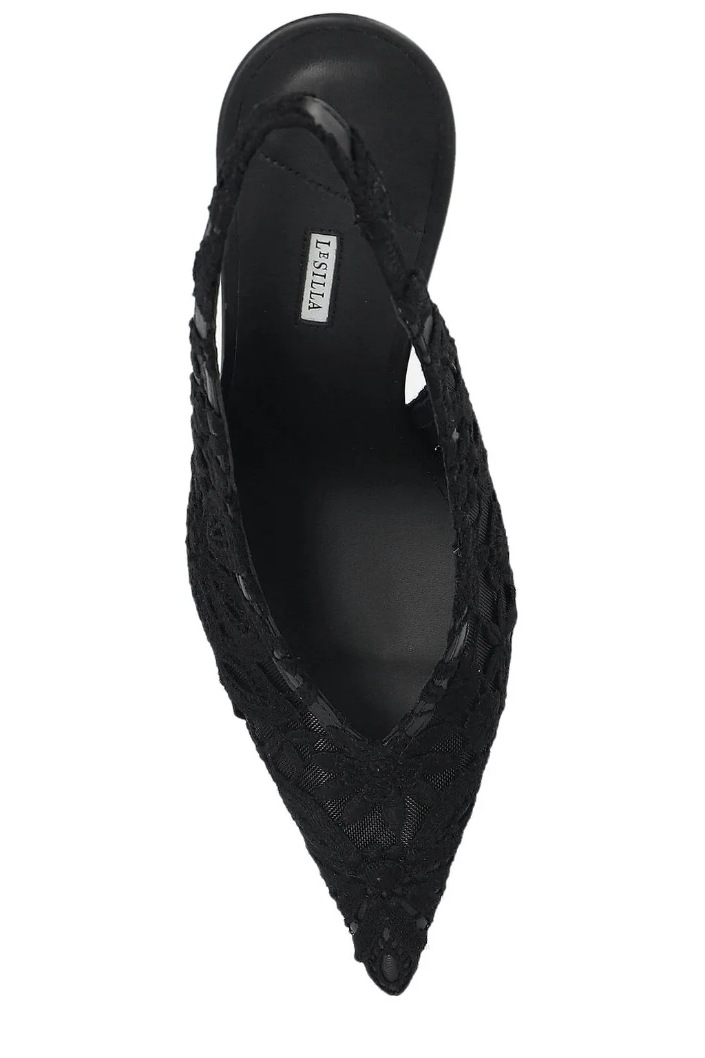 Le Silla Laced Slingback Pumps
