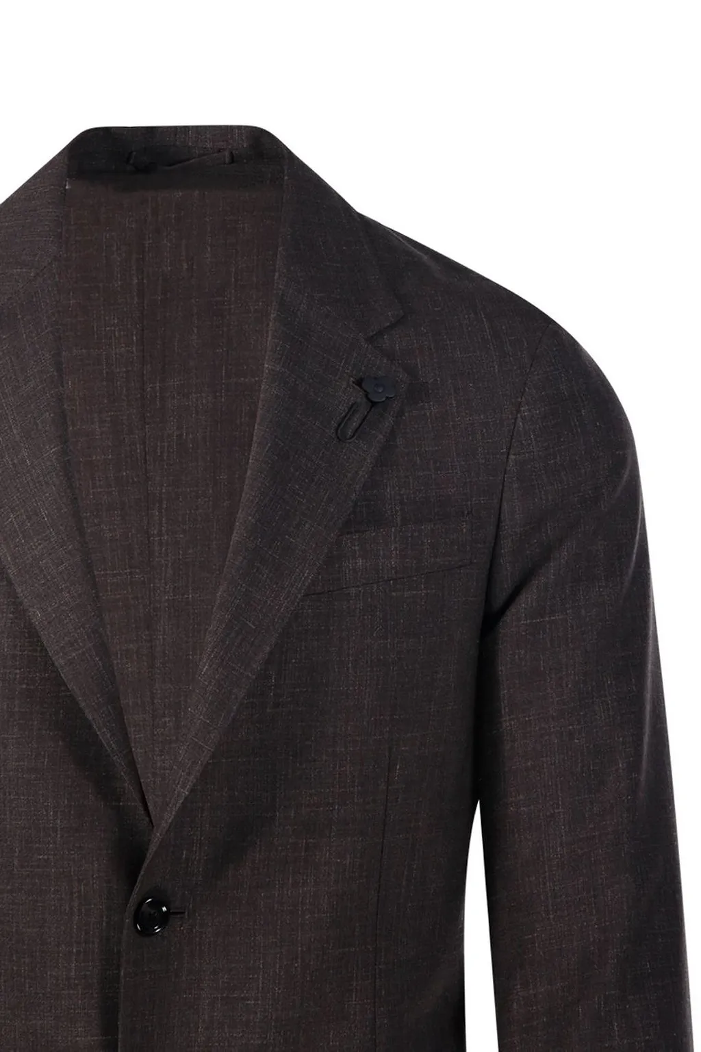 Lardini Two-Button Slim Blazer