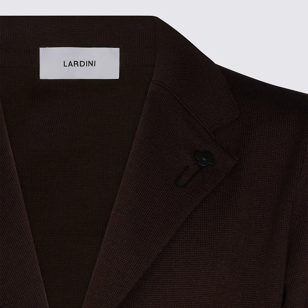 Lardini Two-Button Patch-Pocket Blazer
