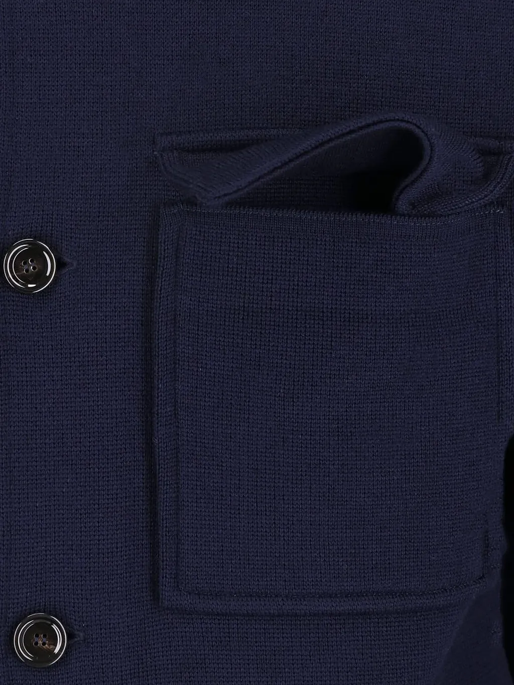 Lardini Patch Pocket Cardigan