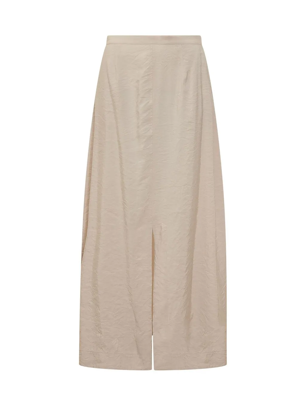 Anfora Front-Slit Maxi Skirt
