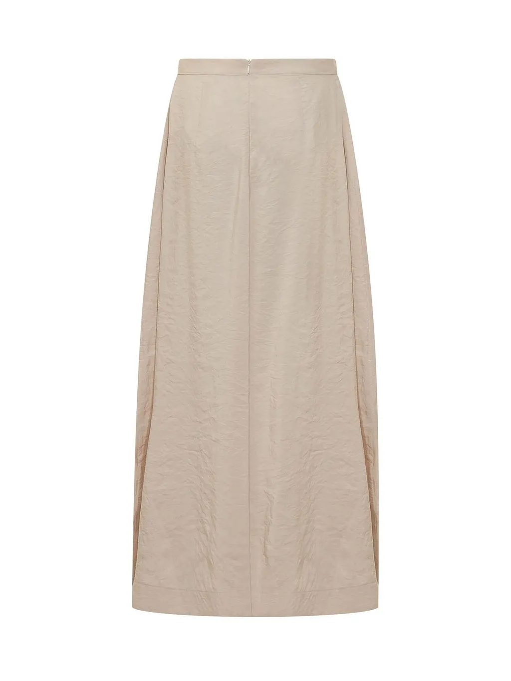 Anfora Front-Slit Maxi Skirt