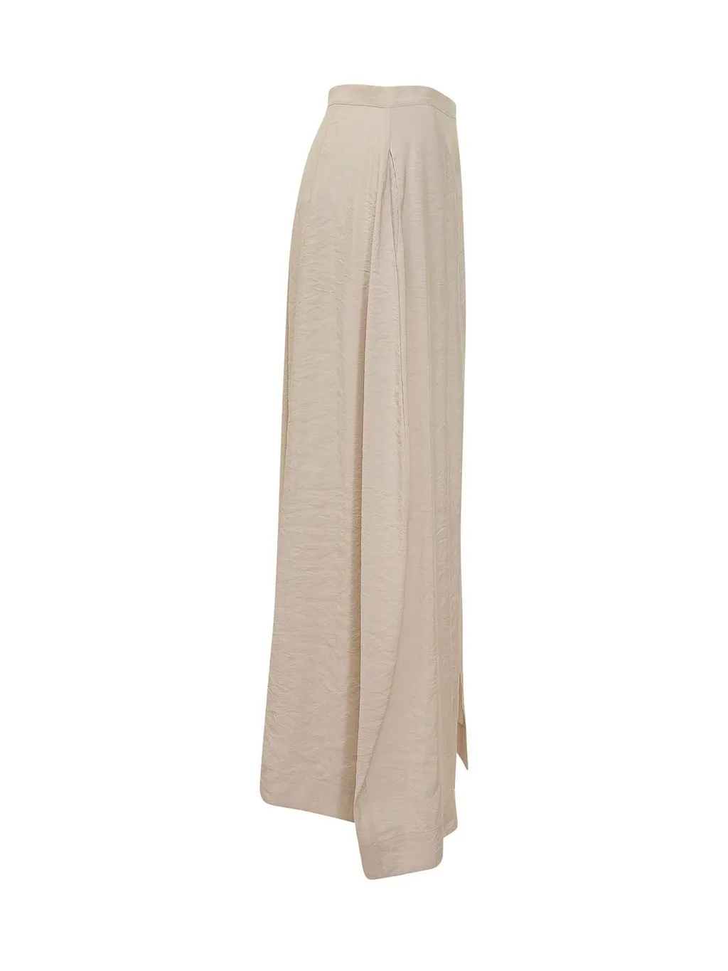 Anfora Front-Slit Maxi Skirt