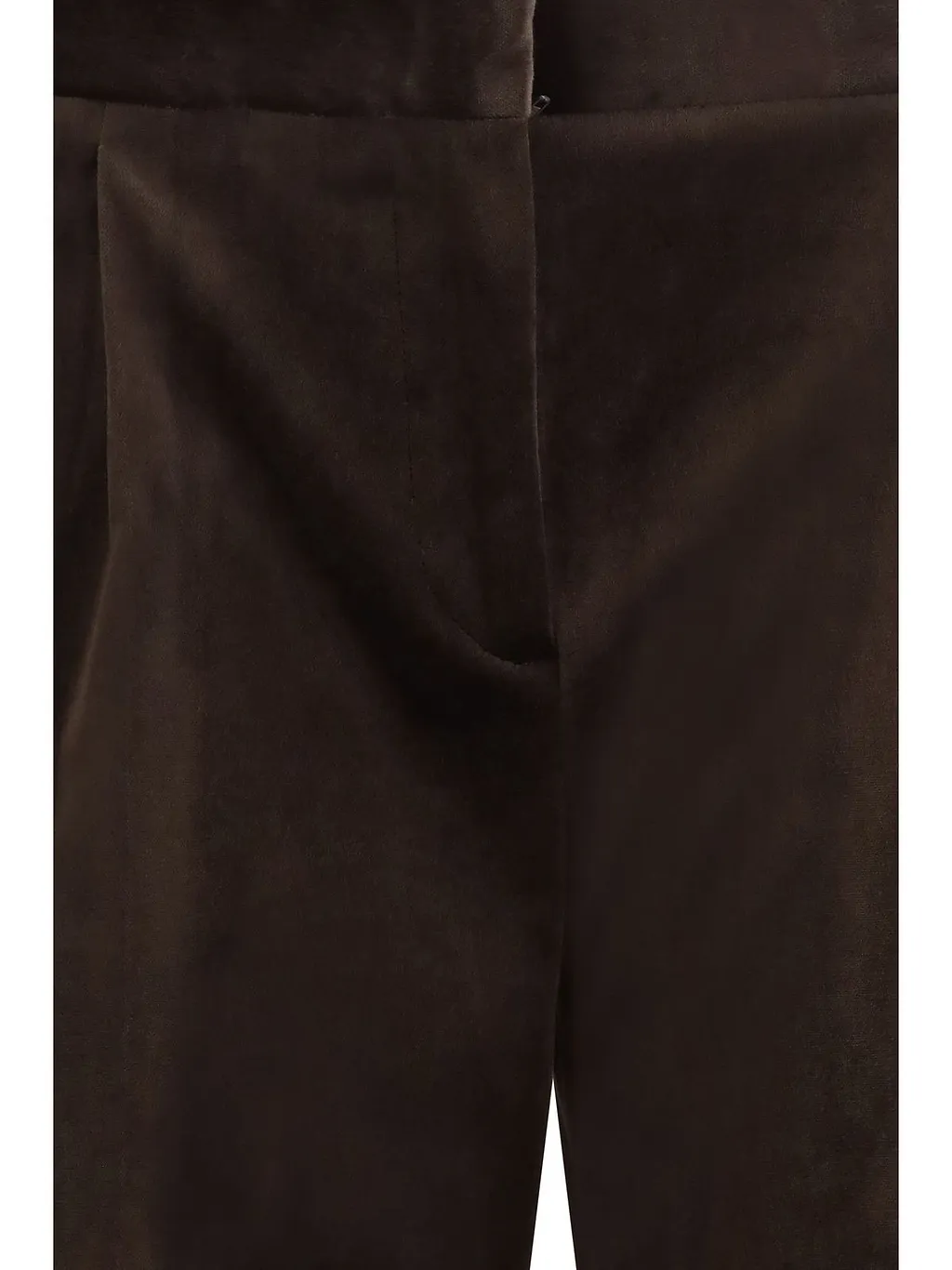 Lardini Wide-Leg Velvet Pants