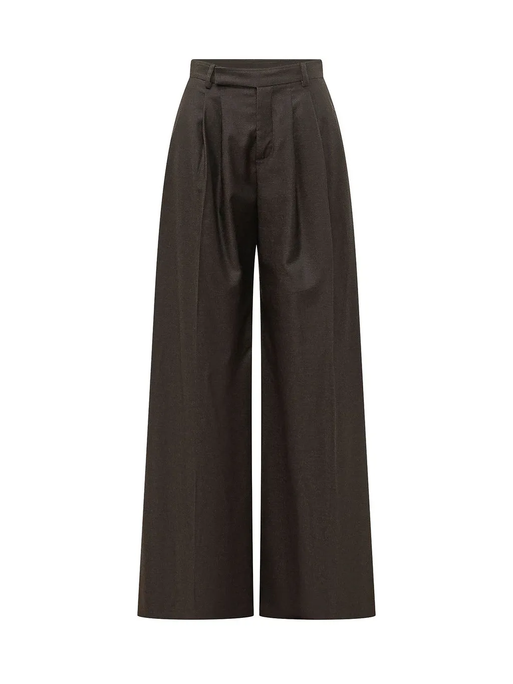 Le Sully Studio Pleated Wide-Leg Pants