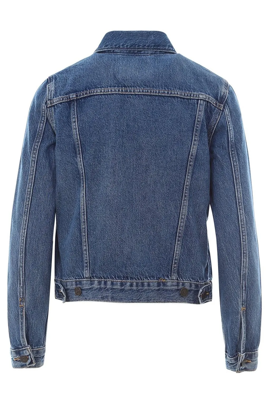 Levi's Buttoned Denim Trucker Jacket