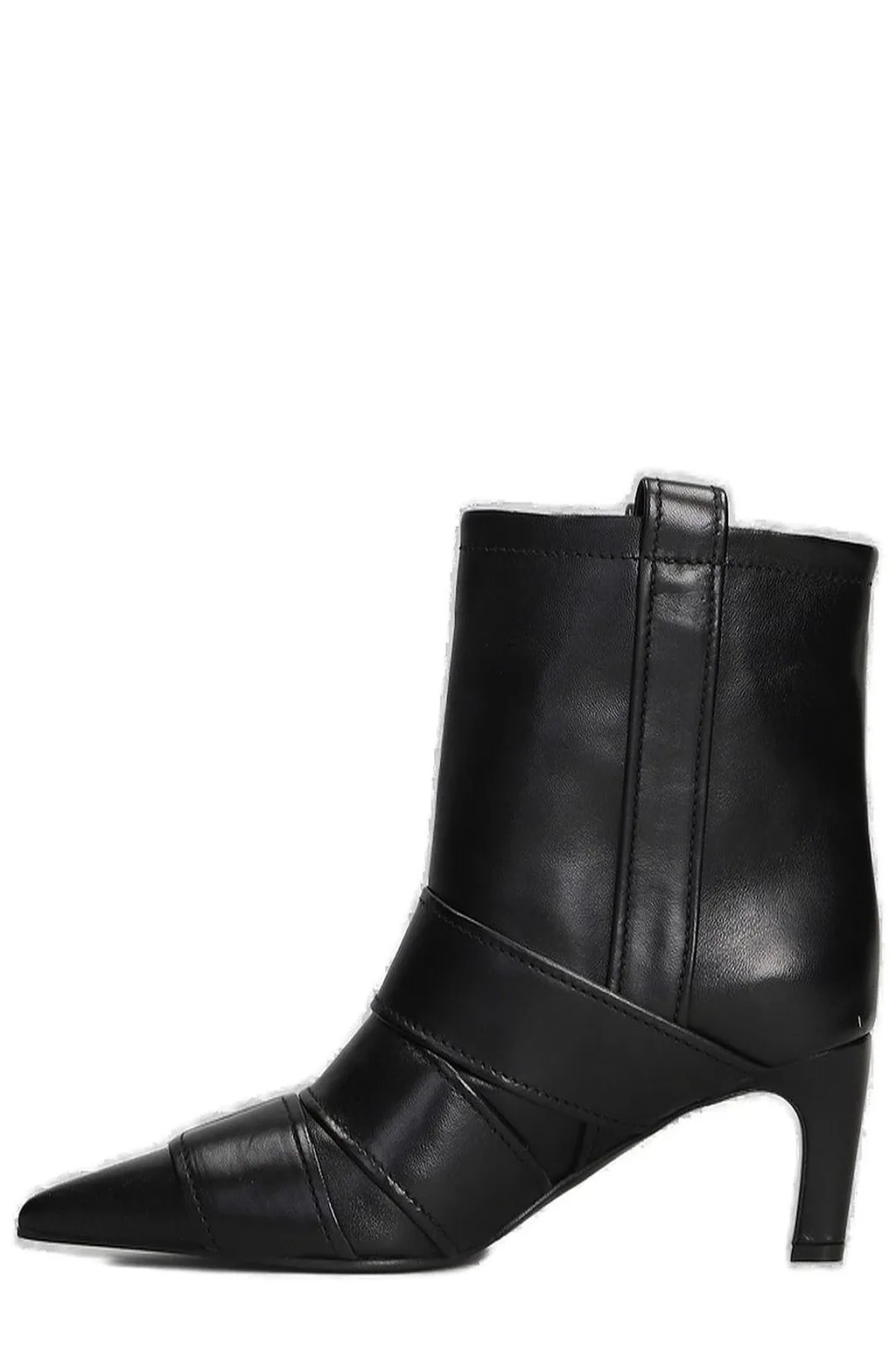 Lella Baldi Buckled Ankle Boots