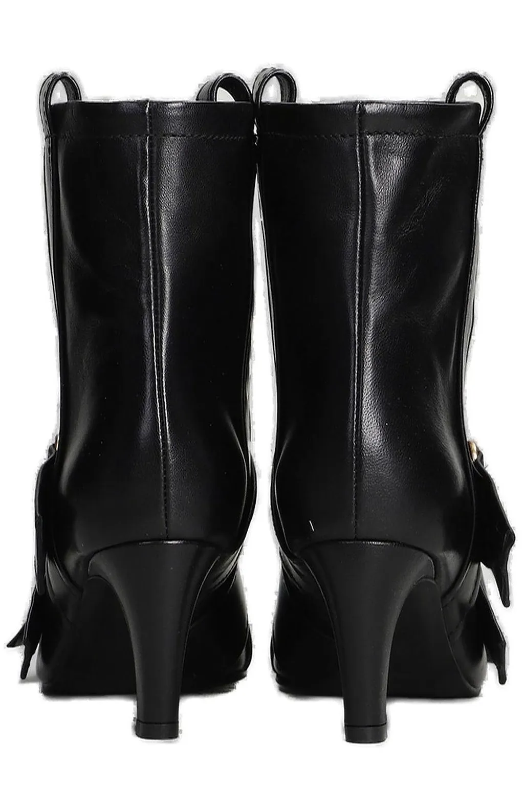Lella Baldi Buckled Ankle Boots