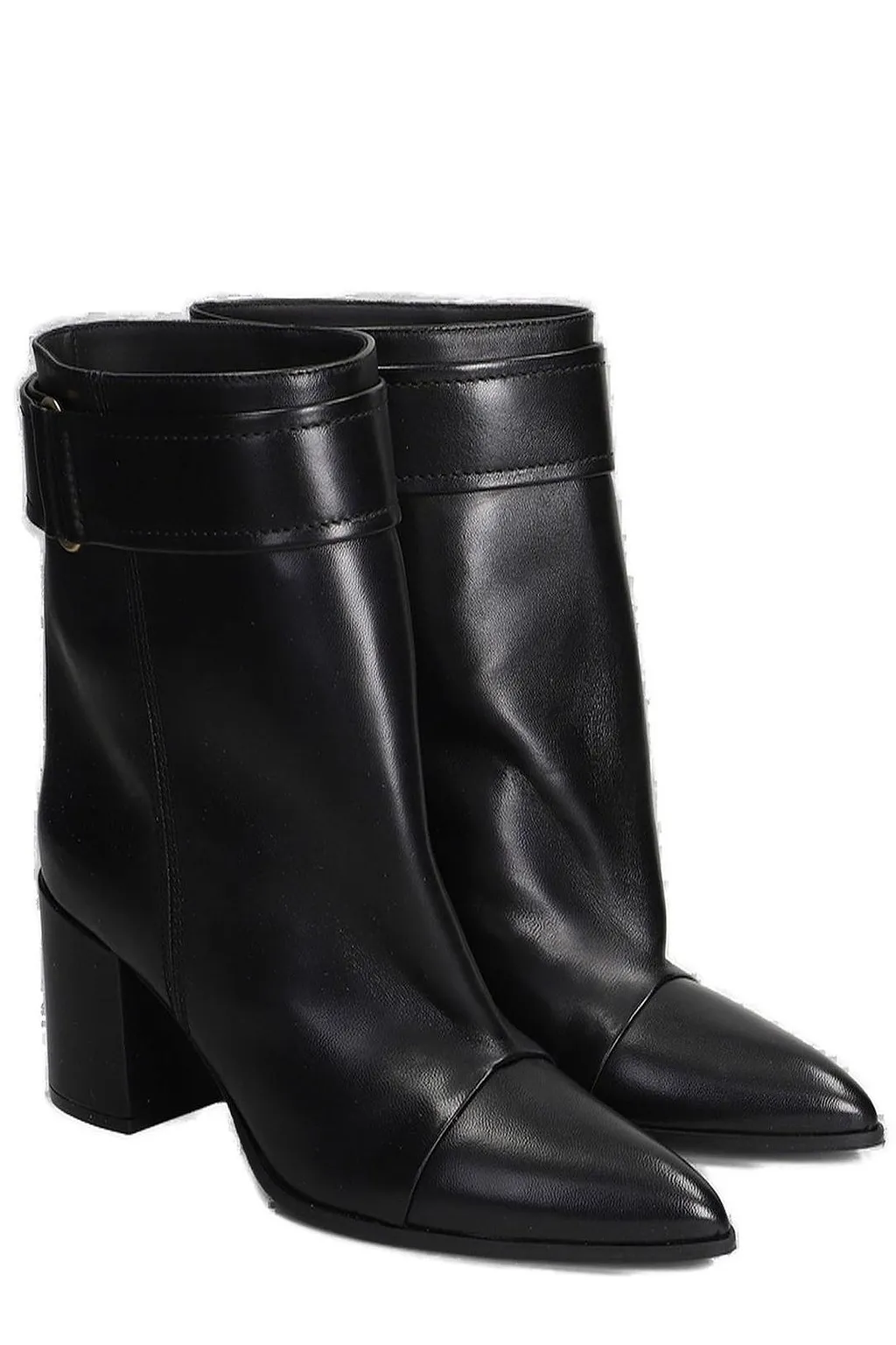Lella Baldi Buckled Ankle Boots