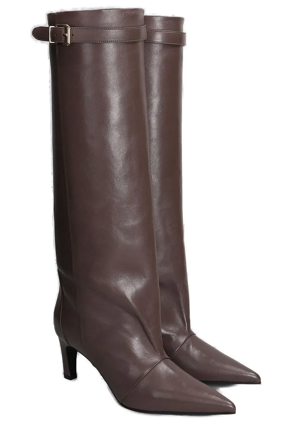 Lella Baldi Buckled Knee Boots
