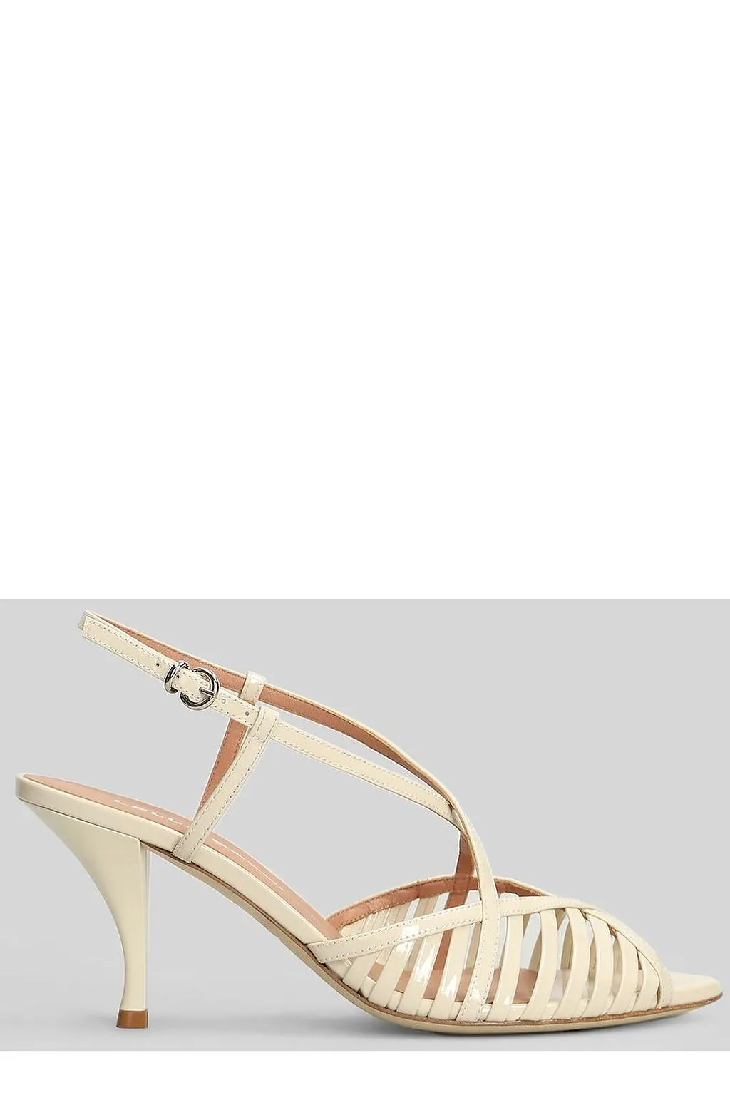 Lella Baldi Ciss-Cross Strap Buckled Sandals
