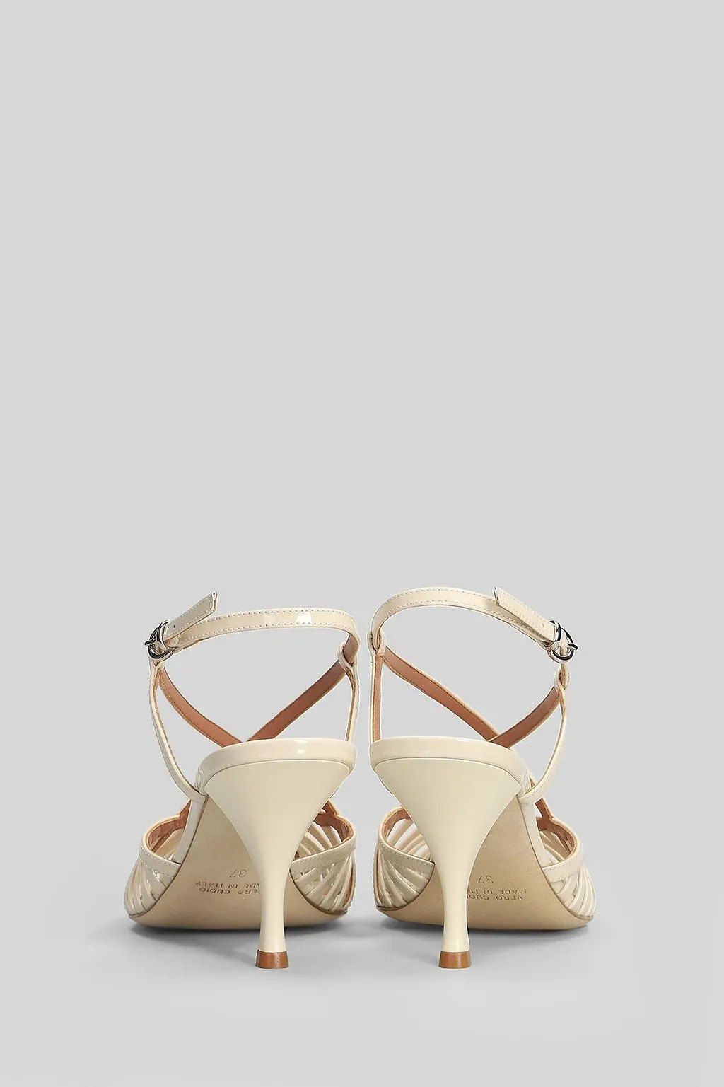 Lella Baldi Ciss-Cross Strap Buckled Sandals